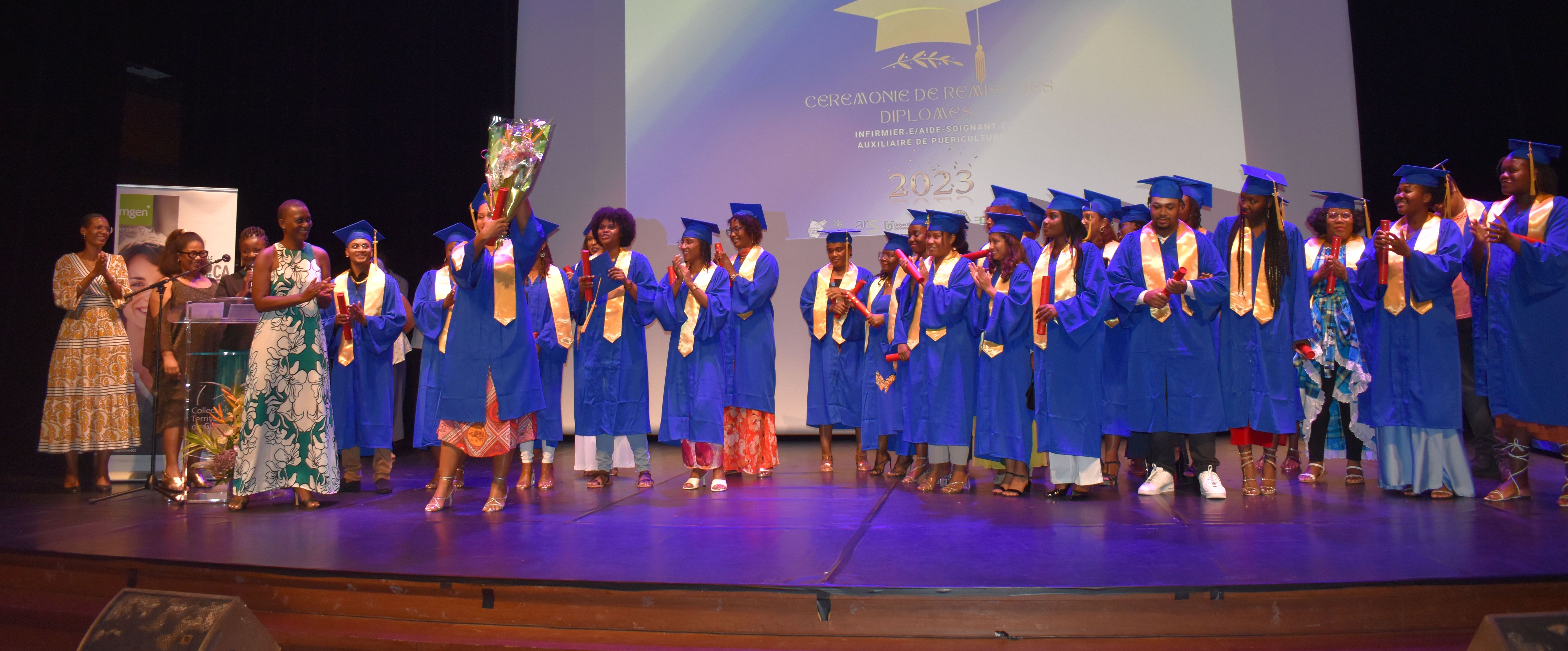 Remise des diplômes en 2023 (photo d'archives)